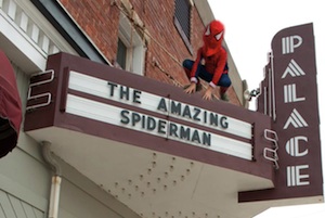 Spiderman in Elmwood IL Palace